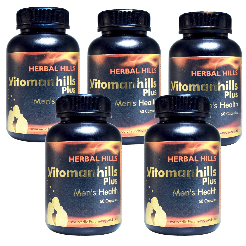 Vitomanhills Vitality Support Capsules For Boosting Strength, Stamina & Energy