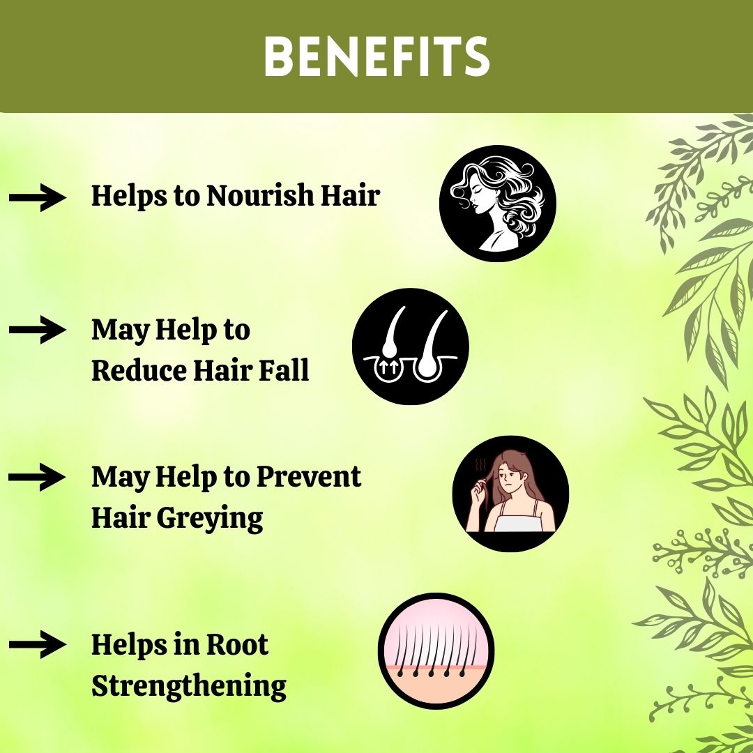 Bhringraj Powder Natural Hair Care for Hair Growth and Natural Conditioning of Hair