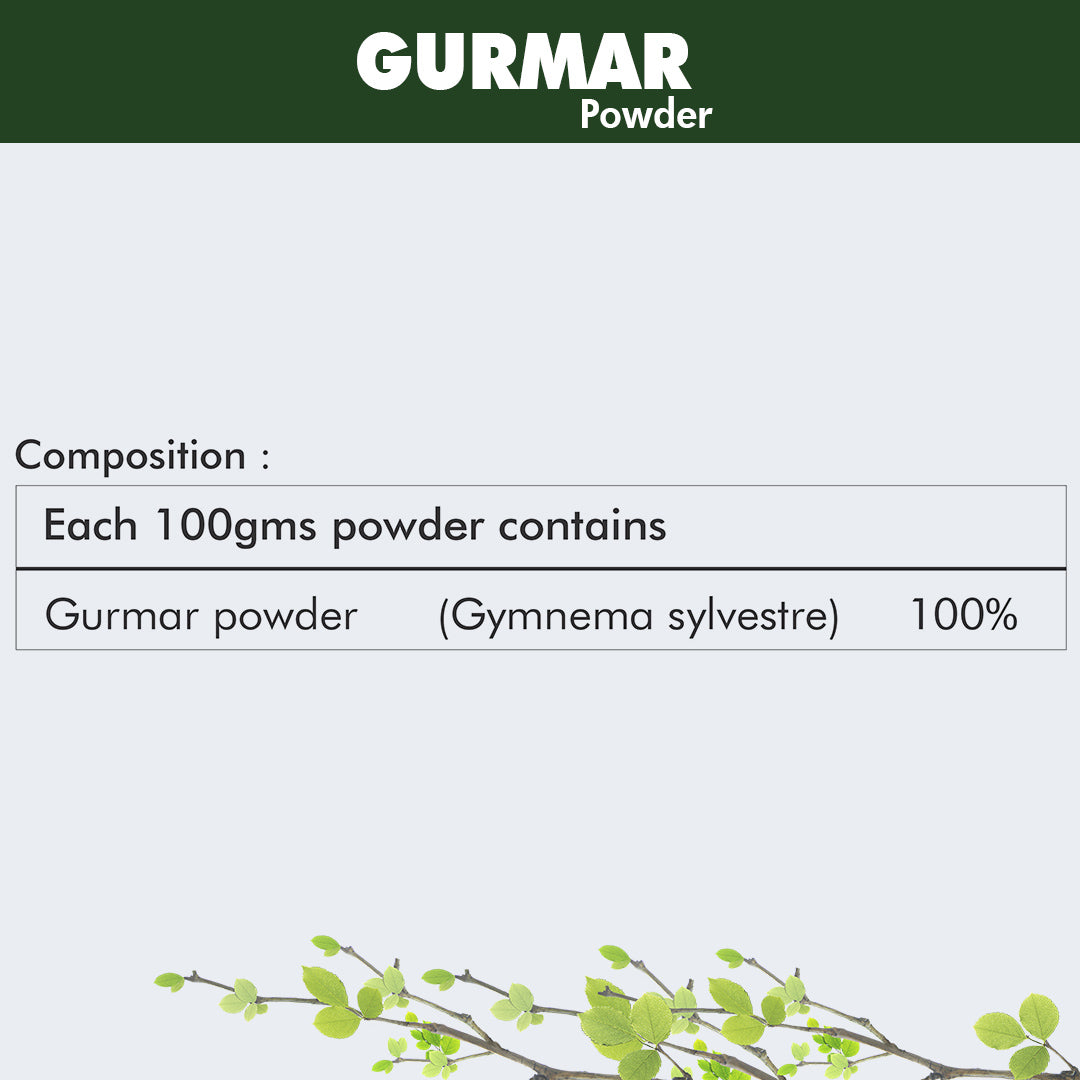 Buy Gurmar Madhunashini Gymnema Sylvestre Powder for Sugar Control