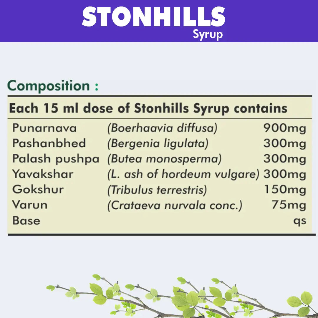 Buy Stonhills Syrup Kidney Support for Renal Well-being