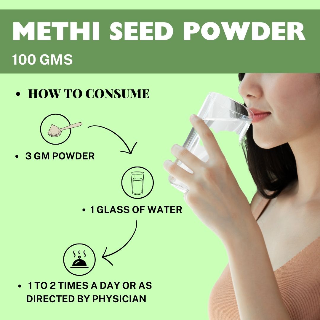 Buy Methi Seed Powder for Digestive Health- how to consume