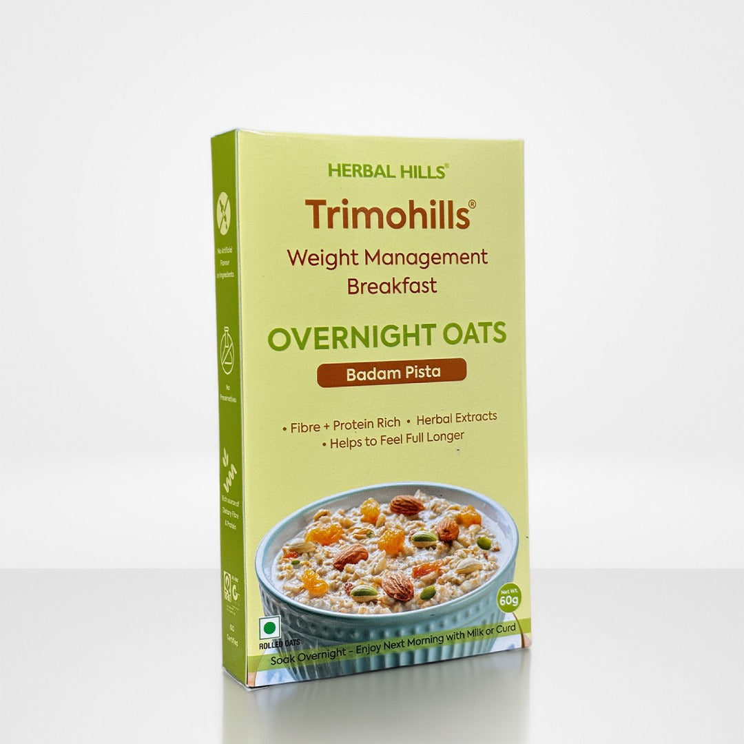 Overnight oats-badam pista 60 gms