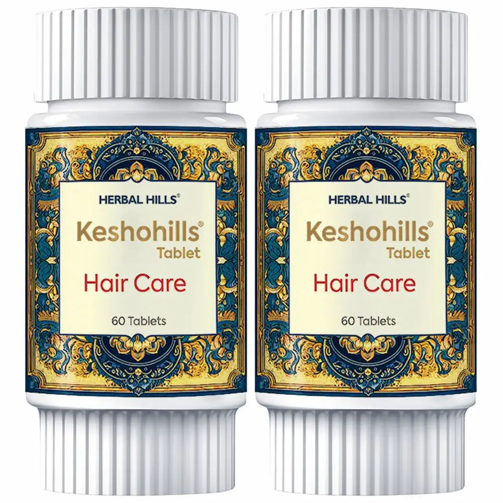 Keshohills Tablets – Ayurvedic Herbal Supplement for Hair Wellness & Strength (900 Tablets)
