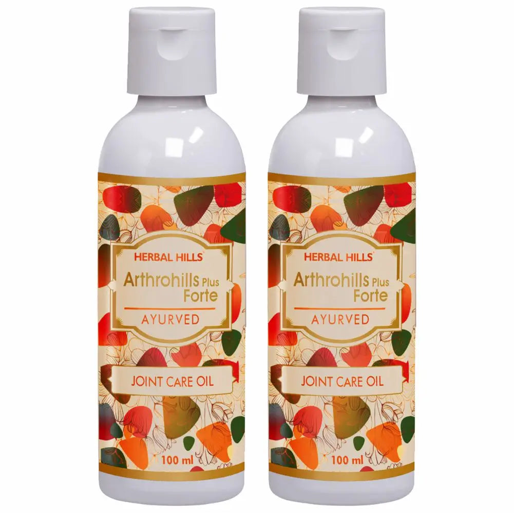 Arthro Plus Forte Oil – Ayurvedic Cold-Pressed Oil for Joint & Muscle Wellness (100ml)