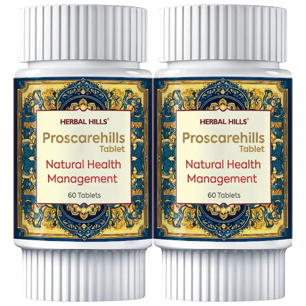 Proscarehills Tablets – Ayurvedic Herbal Supplement for Prostate & Urinary Wellness (900 Tablets)