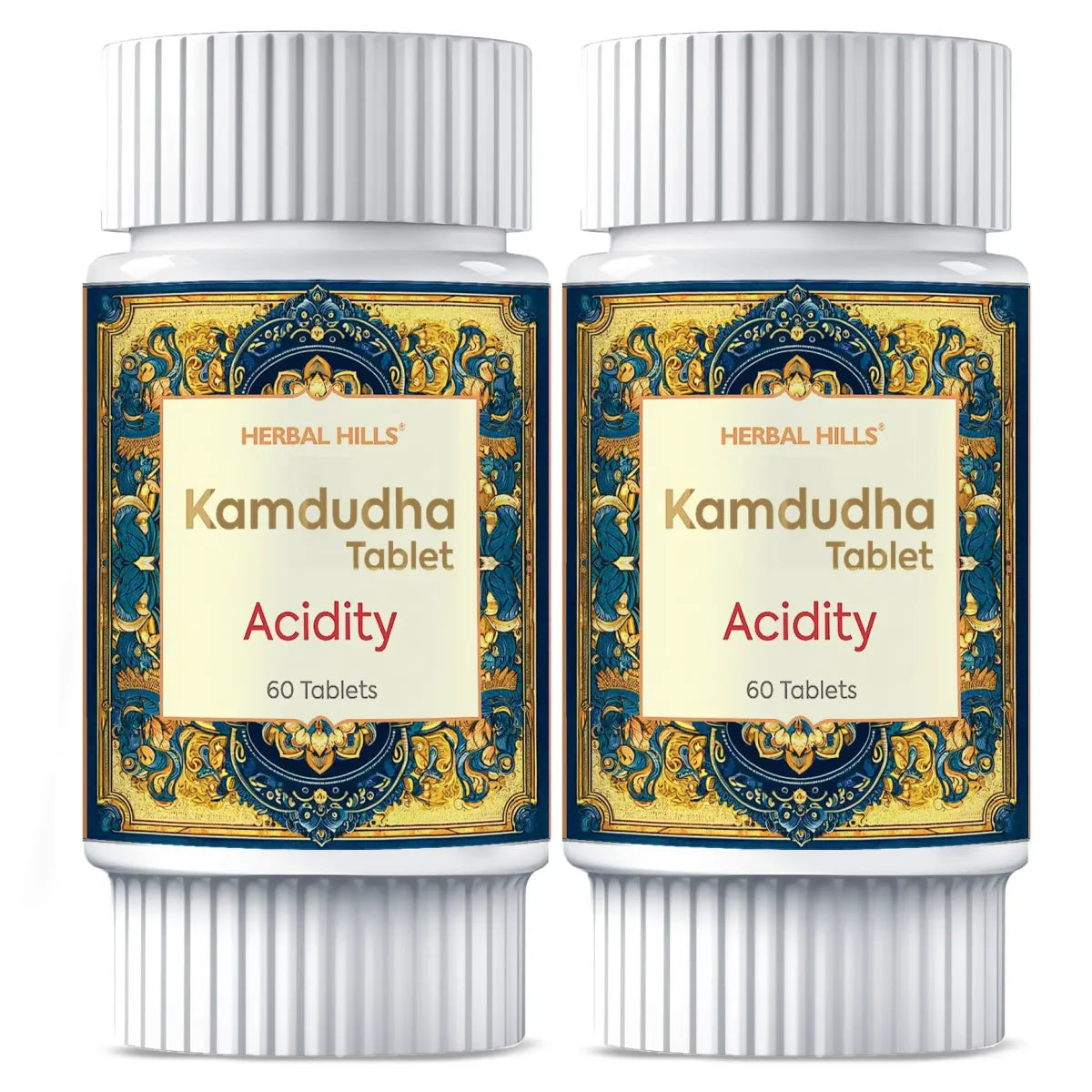 Kamdudhahills Tablet, Natural Relief from Acidity, Alleviates Heartburn and Indigestion, Supports Healthy Digestion, Ayurvedic Solution for Acid Reflux