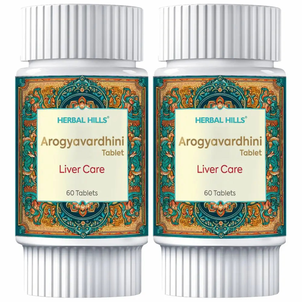 Arogyavardhinihills Tablets – Ayurvedic Herbal Supplement for Liver & Digestive Wellness (60 Tablets)