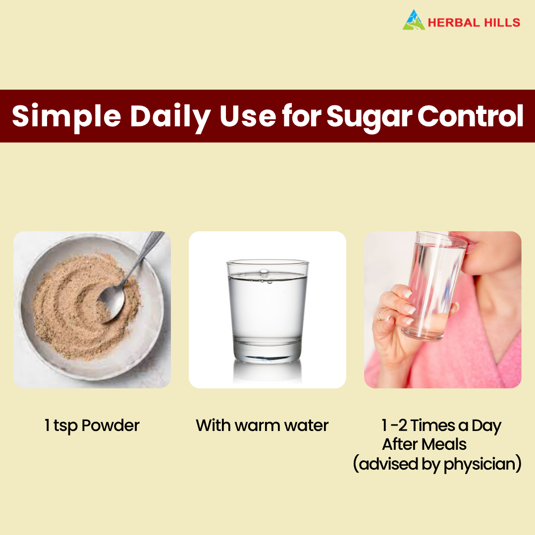 Dia Care Churna Helps in Sugar Management naturally and protects from diabetic complications