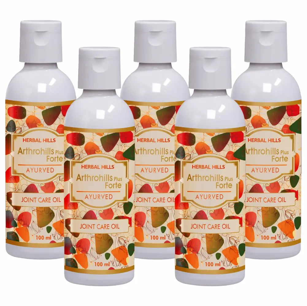 Arthro Plus Forte Oil – Ayurvedic Cold-Pressed Oil for Joint & Muscle Wellness (100ml)