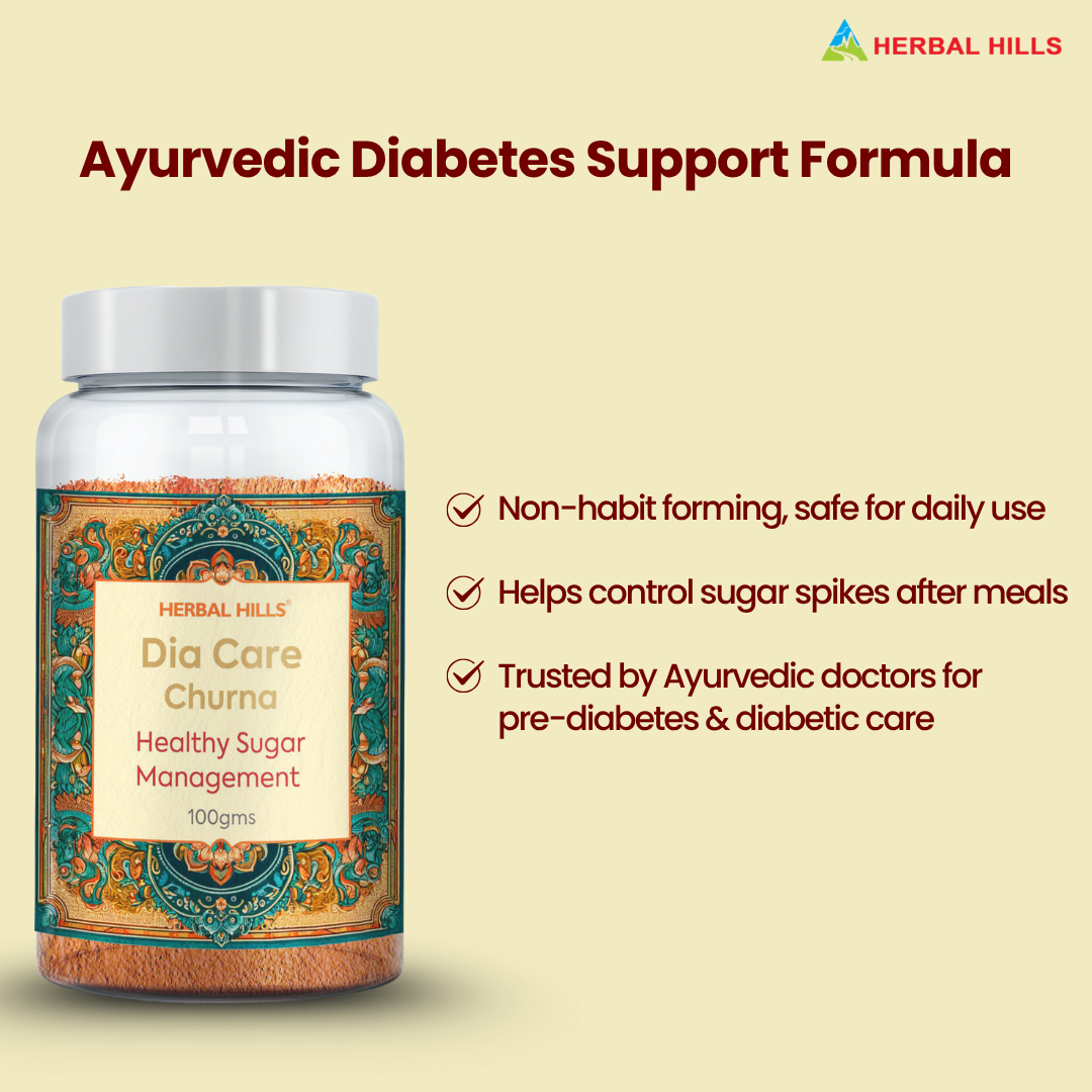 Dia Care Churna Helps in Sugar Management naturally and protects from diabetic complications