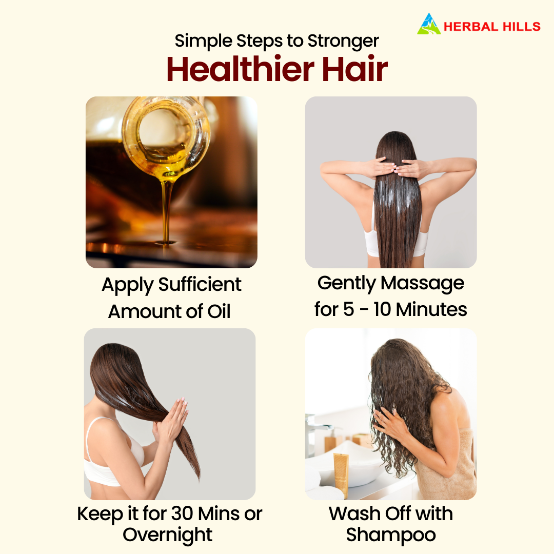 Keshohills Plus Forte Hair Oil For Strong, Long and Thick hair Nourishes Scalp Controls Hair Fall, Strengthens Hair & Promotes Hair Growth