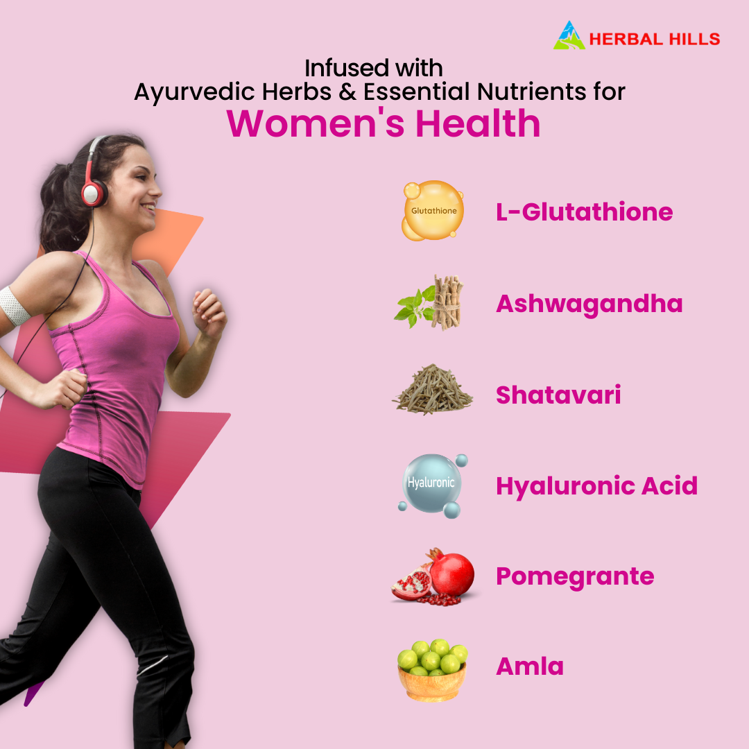 Femo Fizz Effervescent Tablets for Women – L-Glutathione, Hyaluronic Acid, Shatavari – Glowing Skin, Hormonal Balance & Daily Wellness – Strawberry Flavor – 15 Tablets