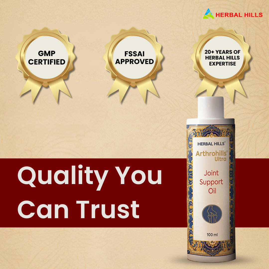 Arthrohills Ultra Oil, Triple Action Relief for Joint pain, Muscle pain, and Inflammation