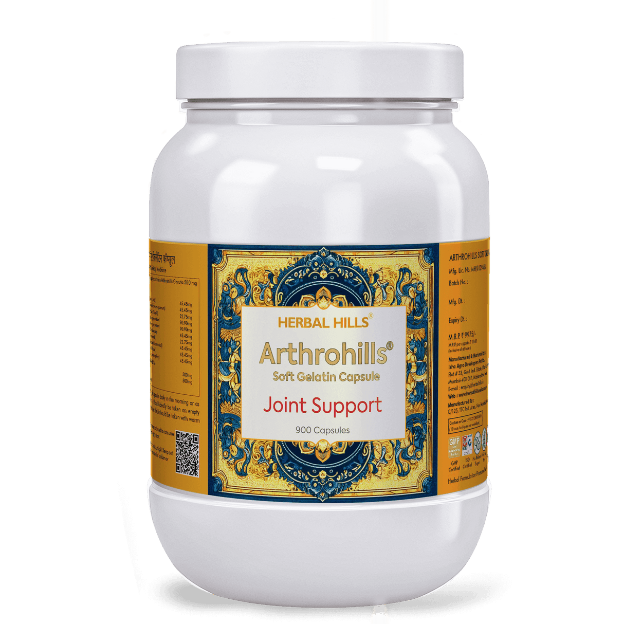 Arthrohills – Joint & Mobility Wellness - 900 Count