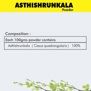 Asthishrunkhala Powder for Bone & Joint Wellness Reduces Pain and Inflammation Healthy Joints and Bone Strength 1 KG
