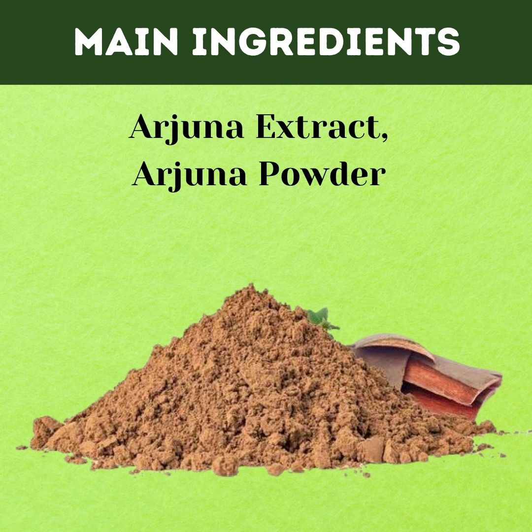 Arjuna Capsule Pure And Natural Herbal Supplement For Healthy Heart