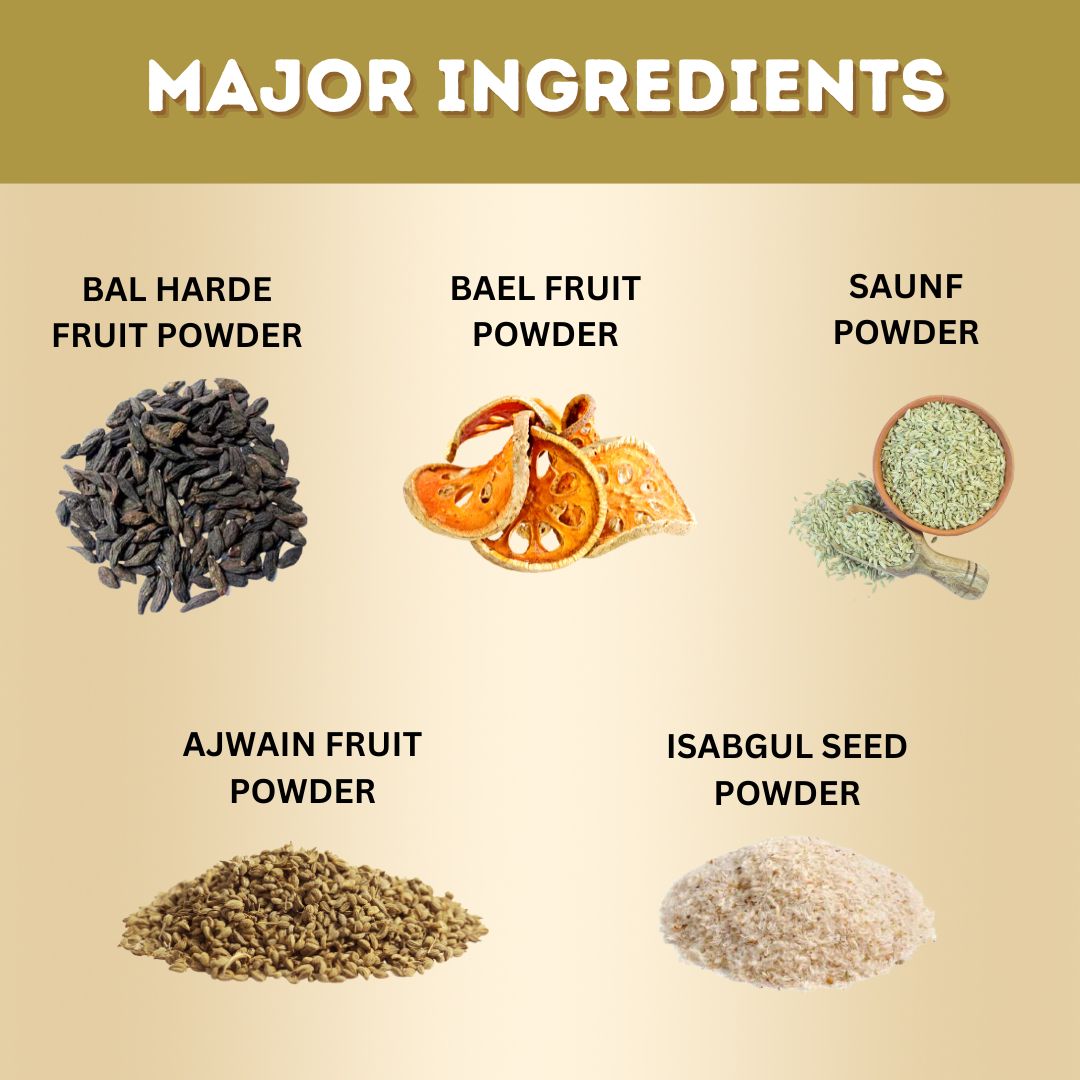 Guthills Capsules – Ayurvedic Herbal Supplement for Digestive Wellness & Gut Support (60 Capsules × Pack of 5)