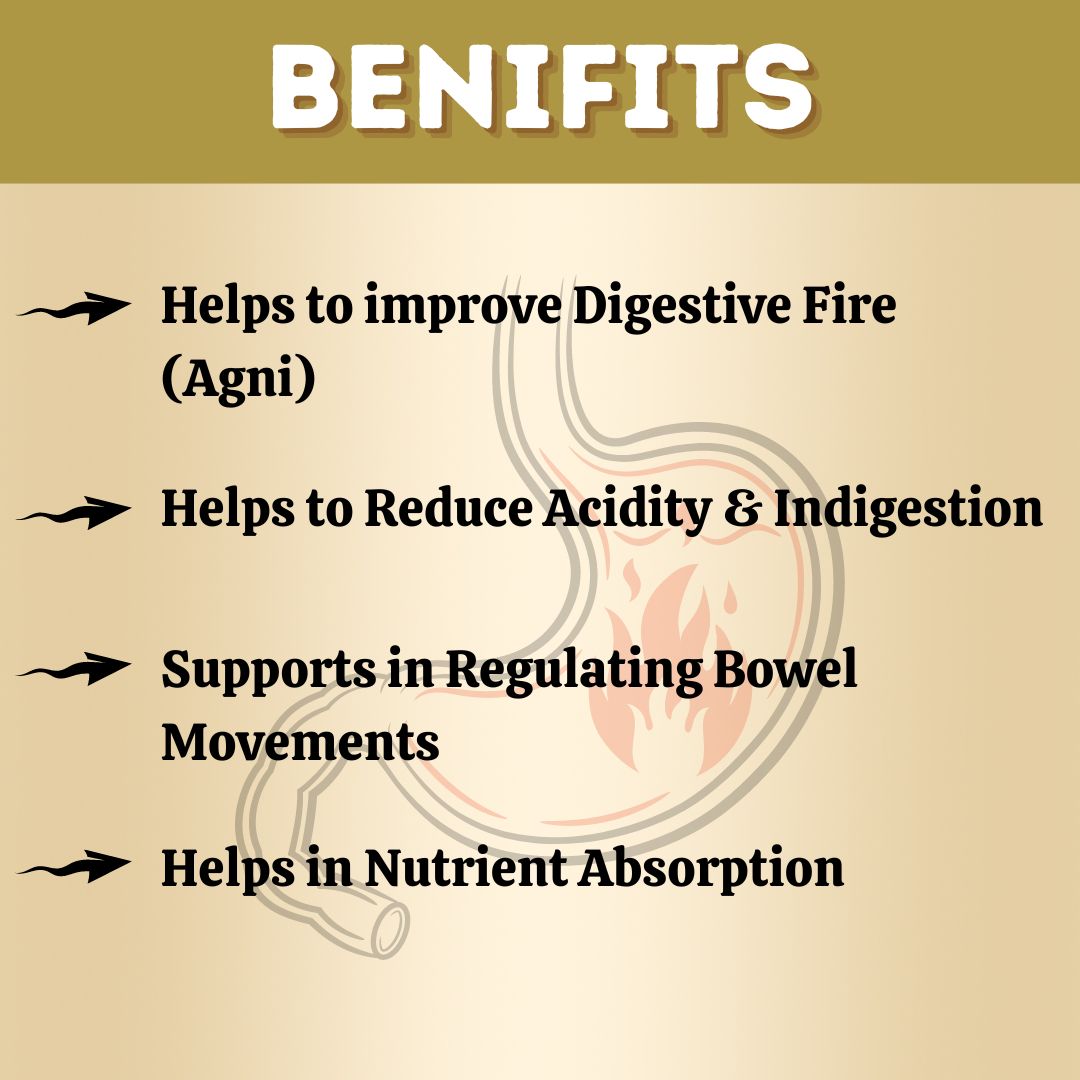 Guthills Capsules – Ayurvedic Herbal Supplement for Digestive Wellness & Gut Support (60 Capsules × Pack of 5)