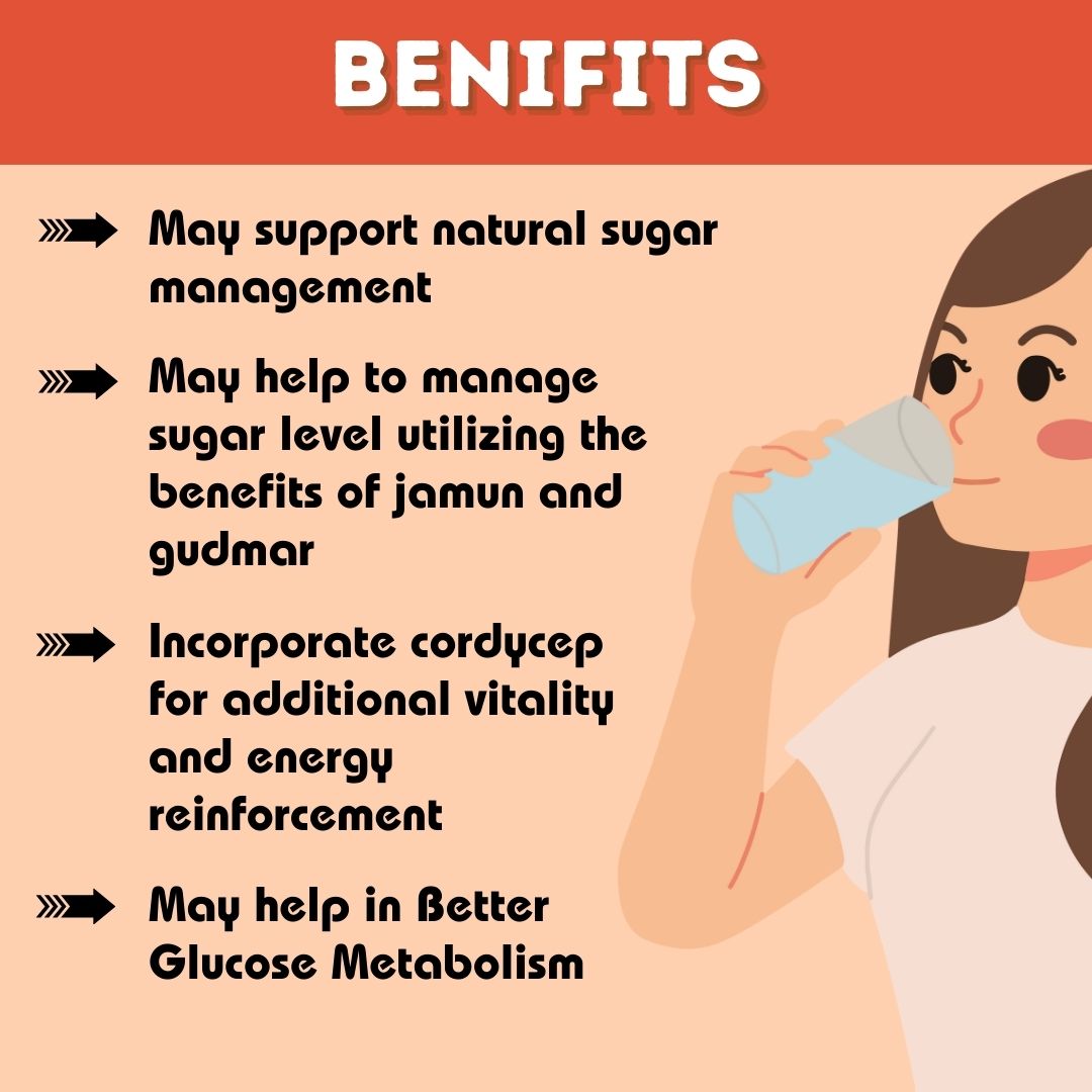 Diabohills Cordyceps Capsule, Advanced Ayurvedic diabetes care with Cordyceps, Aids to Regulate Glucose Metabolism & Improves Insulin Sensitivity to control Blood Sugar levels Naturally