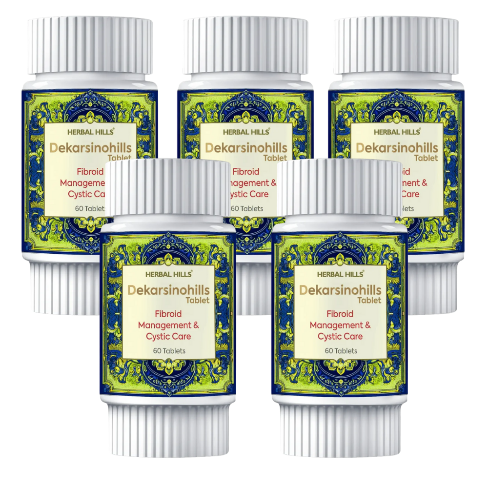 Dekarsinohills Tablet - Fibroid Management & Cystic Care - Healthy Lifestyle