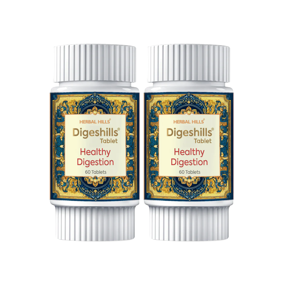Digeshills Tablet, Ayurvedic Digestive Care, Relieves Gas, Bloating & Supports Healthy Digestion