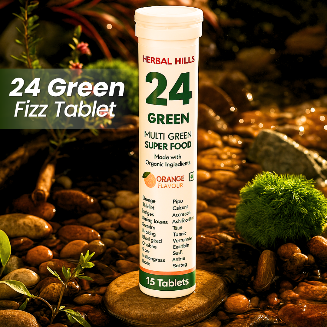 24 Green Tablets – Ayurvedic Daily Dose of Energy