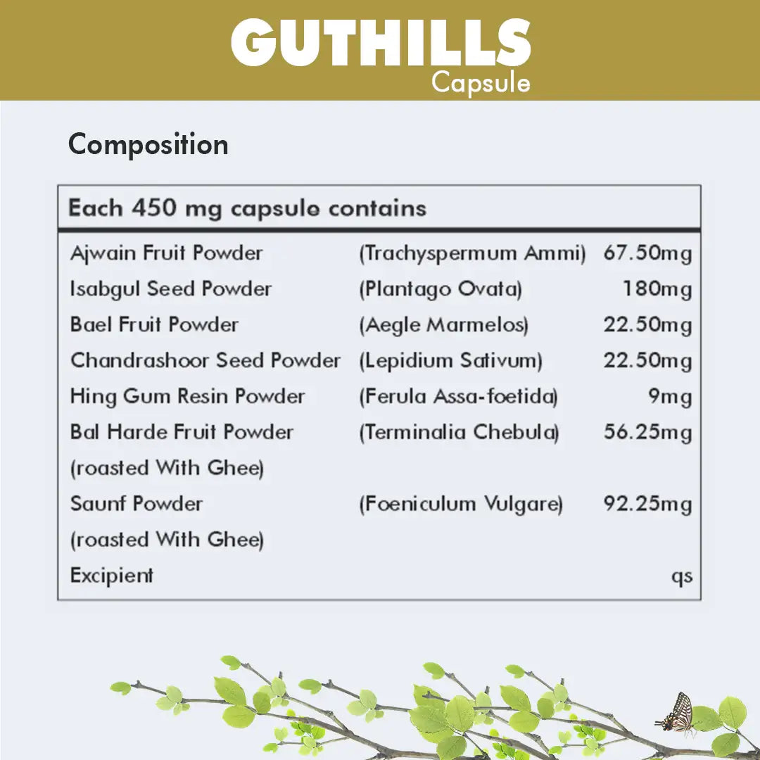 Buy Guthills Capsule for Digestive Wellness
