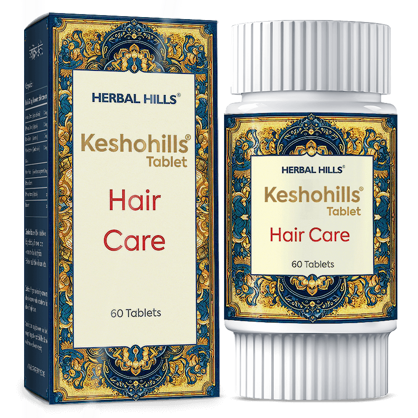 Keshohills Tablets – Ayurvedic Herbal Supplement for Hair Wellness & Strength (900 Tablets)