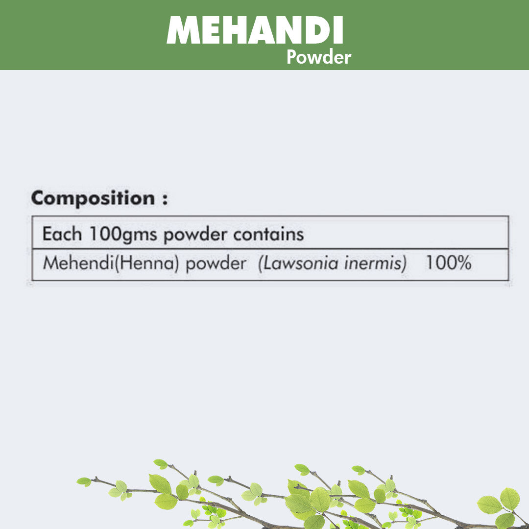 Buy Mehandi Powder for Natural Hair Coloring