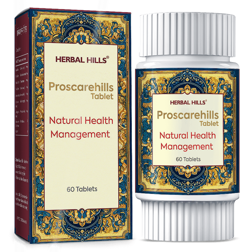 Proscarehills Tablets – Ayurvedic Herbal Supplement for Prostate & Urinary Wellness (900 Tablets)