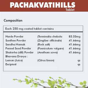Buy Pachakvatihills Tablet for Digestive Comfort