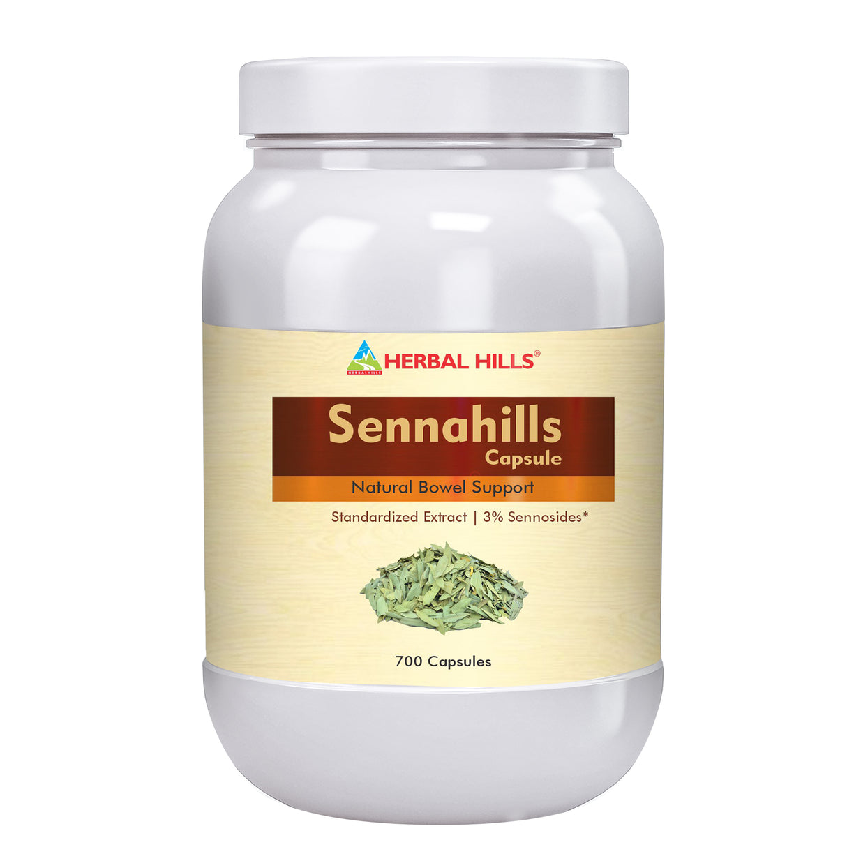 Senna Capsule Natural Herbal Laxative for healthy digestion, Herbal Supplement To Support Digestive Function. Provides constipation & gastric relief. Supports bowel wellness