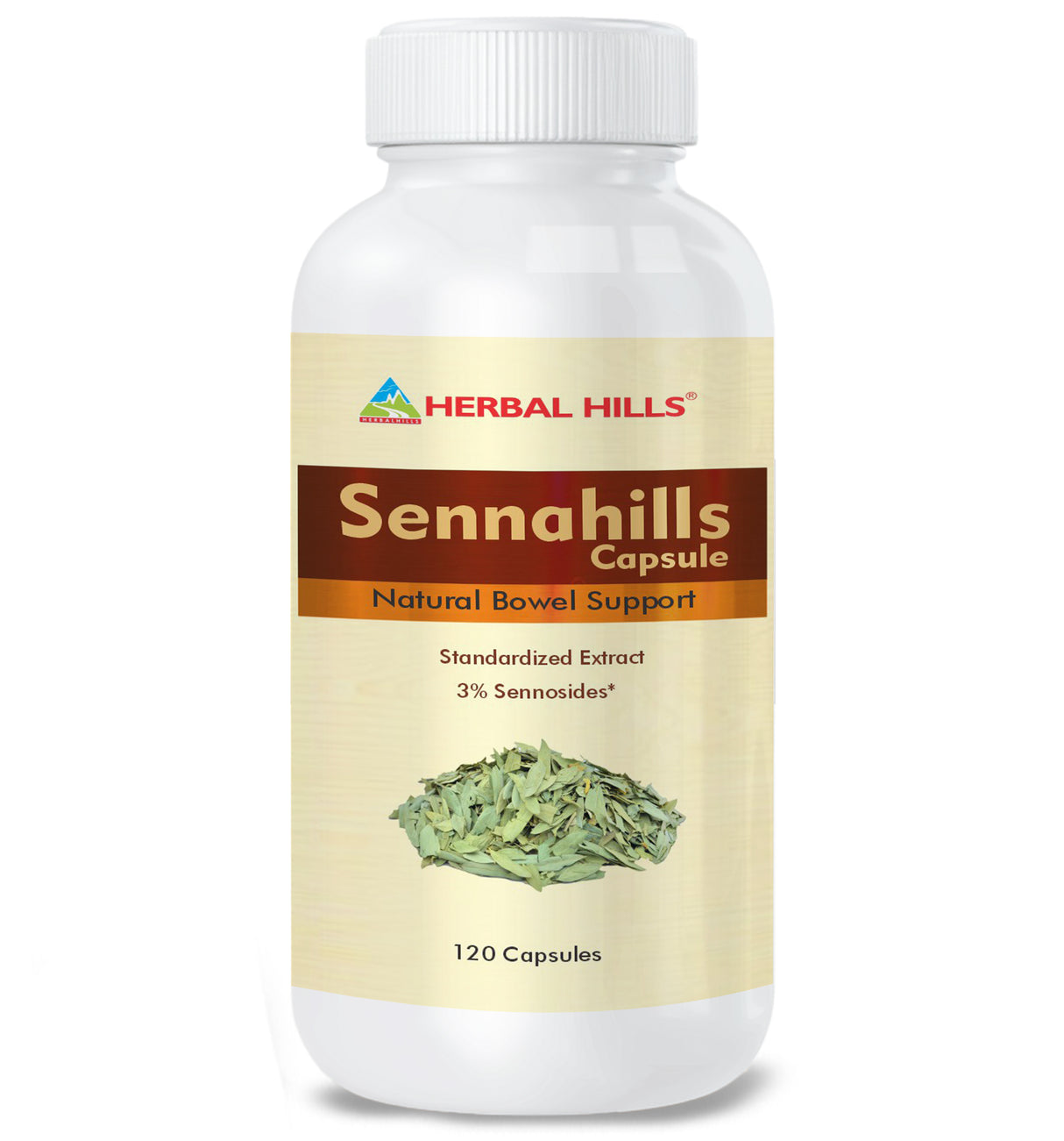 Senna Capsule Natural Herbal Laxative for healthy digestion, Herbal Supplement To Support Digestive Function. Provides constipation & gastric relief. Supports bowel wellness