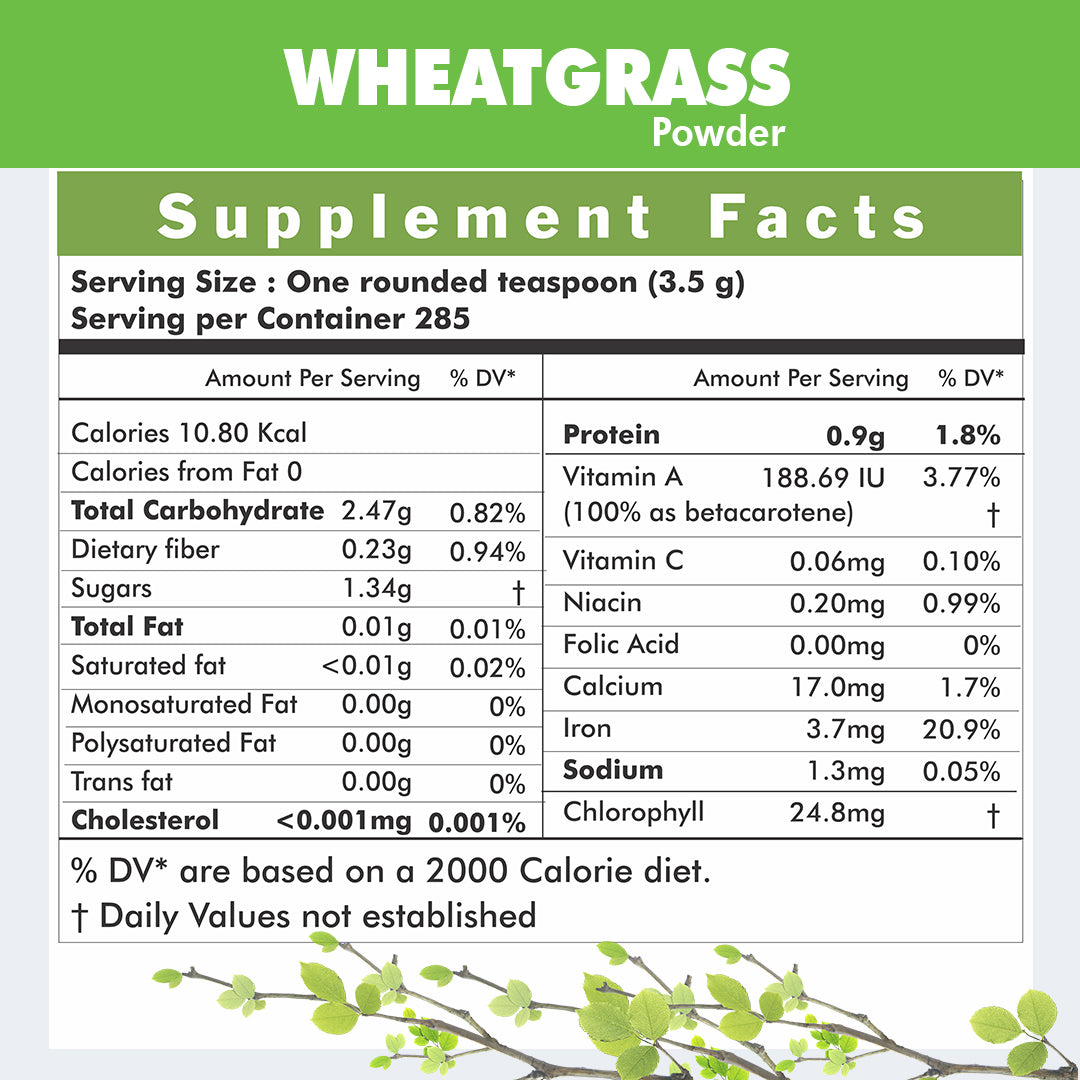 Wheatgrass Powder