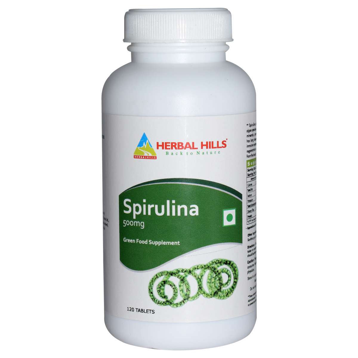 Buy Spirulina Tablet for Nutrient Boost Herbal Hills Wellness
