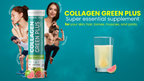Collagen Green Plus – The Power of Plant Protein + Supergreens in One Daily Tablet