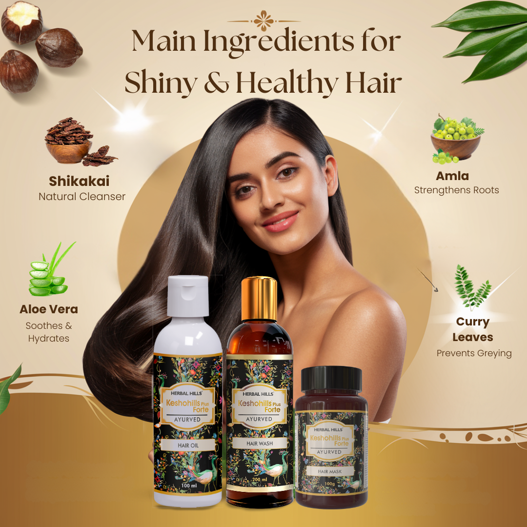 KeshoHills Forte Ayurvedic Hair Care Programme
