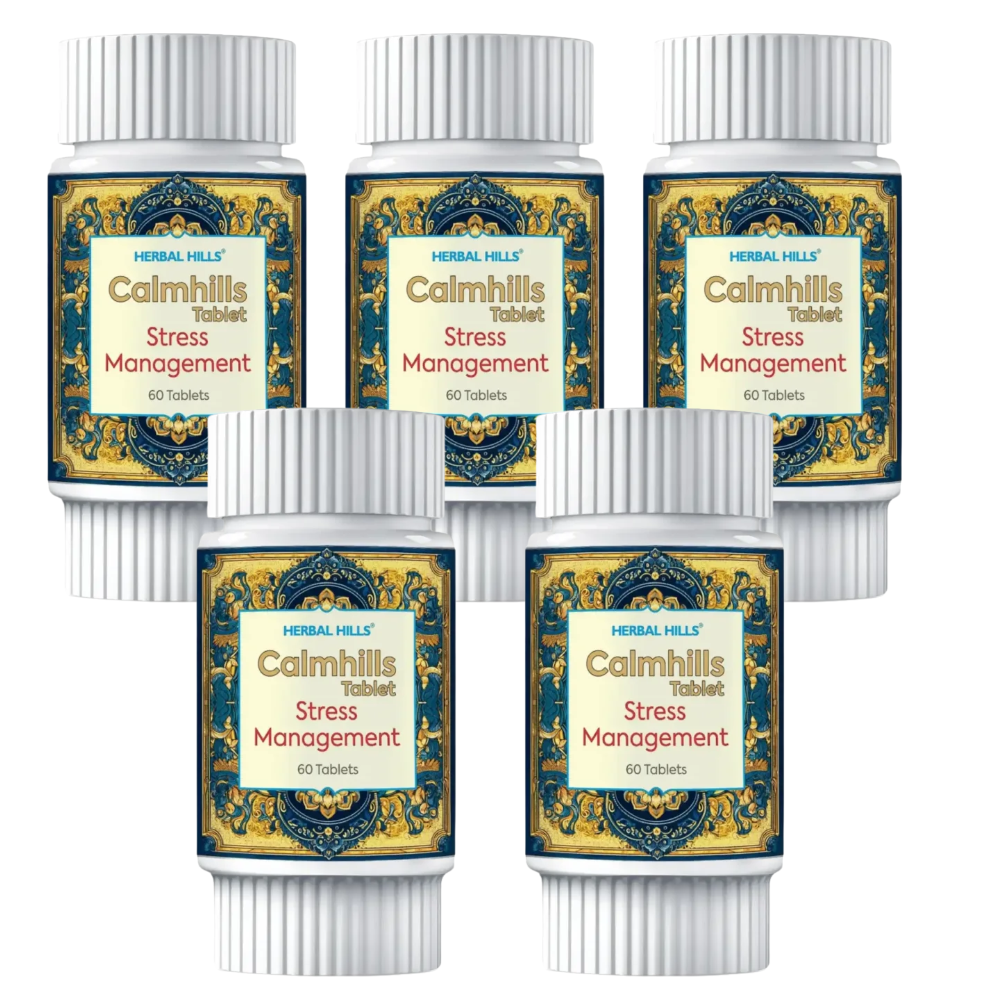 Calmhills Tablets Stress & Anxiety relief formula for Mood Support, Stress Relief, Relaxation &Improve Sleep Quality