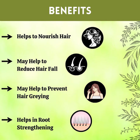 Bhringraj Powder Natural Hair Care for Hair Growth and Natural Conditioning of Hair
