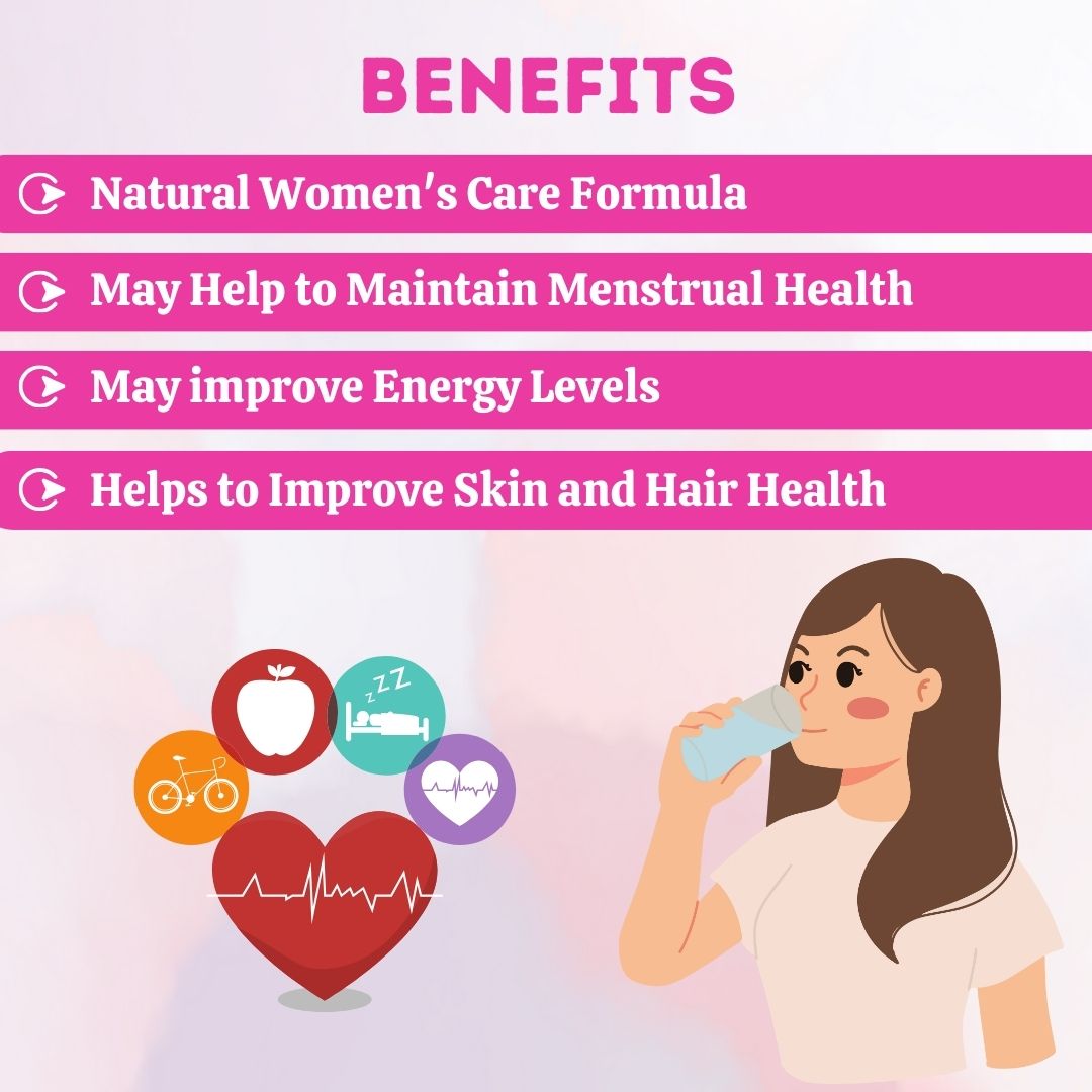 Femohills Syrup, Ayurvedic Women Health care Syrup for Wellness & Immunity Boost