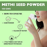 Buy Methi Seed Powder for Digestive Health- how to consume