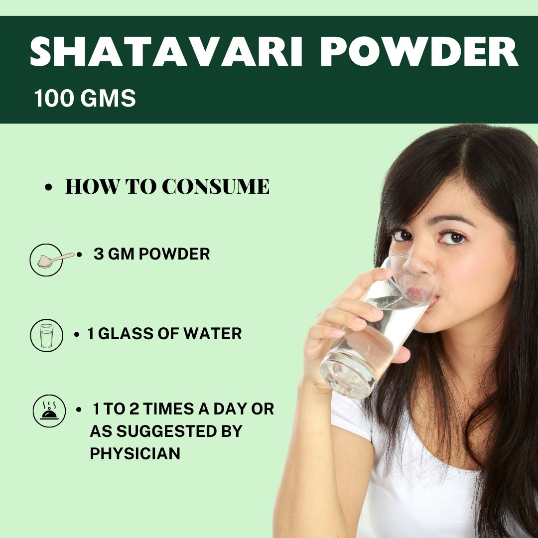 Buy Shatavari Powder for Hormonal Balance - how to consume