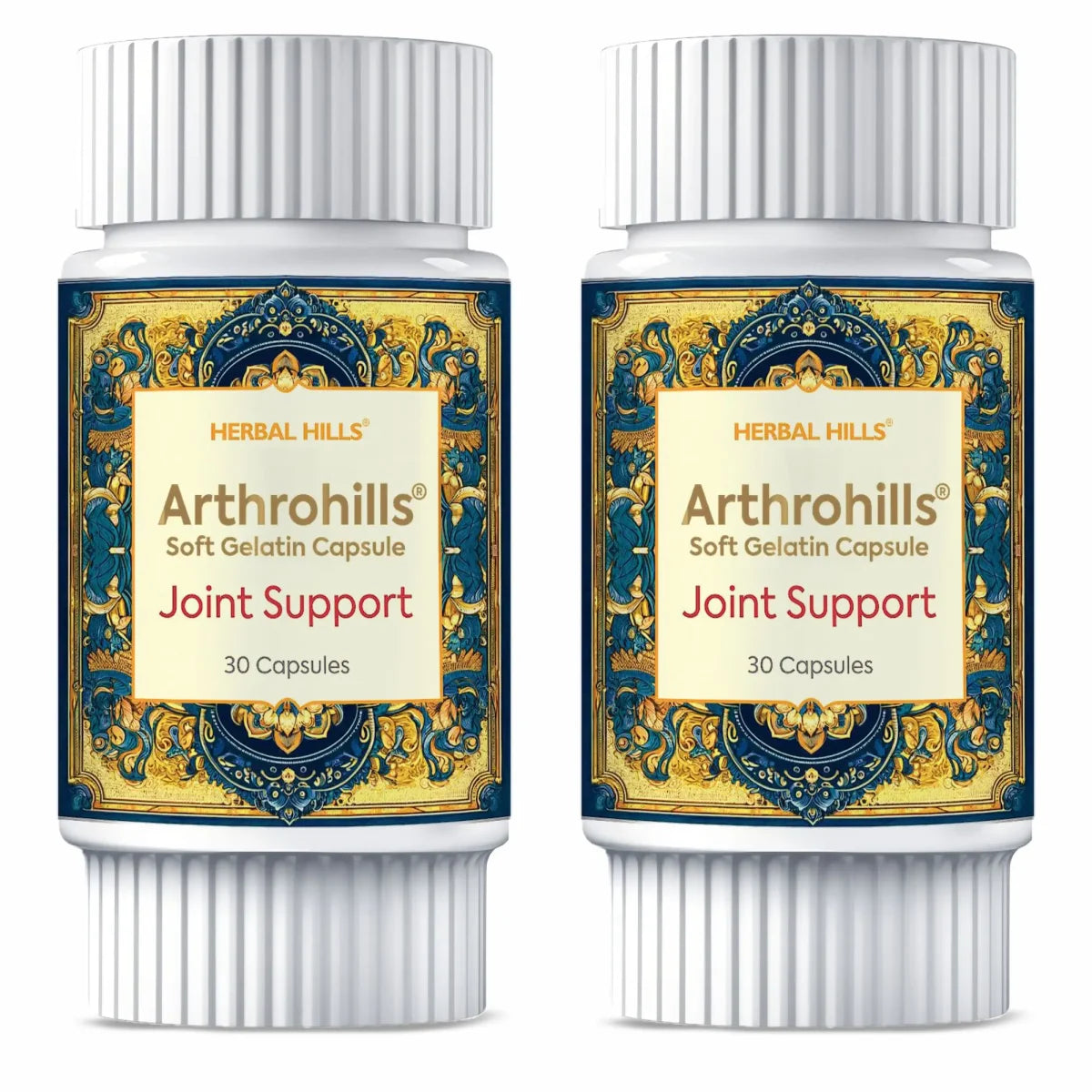 Arthrohills Capsules, Ayurvedic Joint care, Relieves Joint Pain & Muscle Pain, Natural Supplement for Overall Joint Health - 30 Capsules