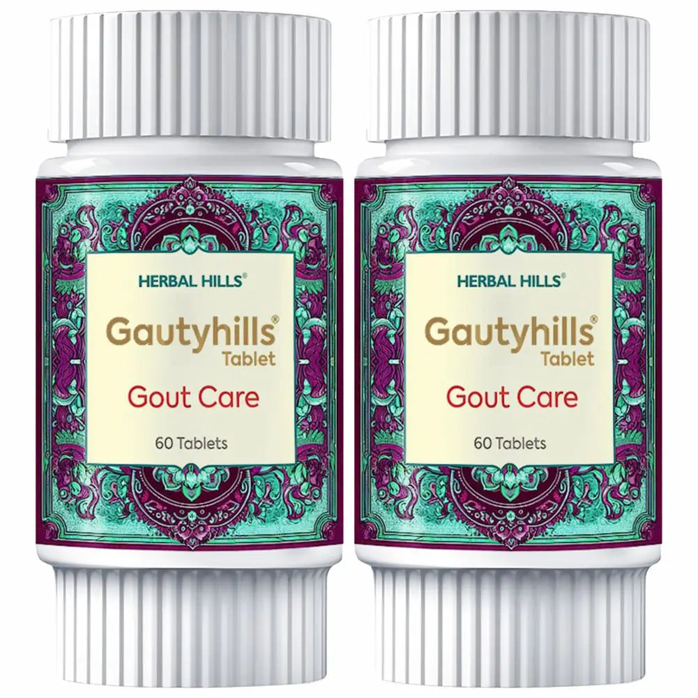 Gautyhills Tablet Natural Supplement for Gaut Care, Pain Relief, Uric Acid Support