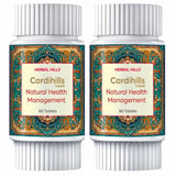 Cardihills Tablet, Ayurvedic heart care Tablets, Cholesterol management supplement, Promotes Arterial Health & Heart Rhythm, Antioxidant heart protection