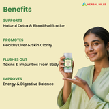 Detoxhills Tablets: Ayurvedic Colon Cleanse for Natural Body Detox, Rejuvenation, and Digestive Support