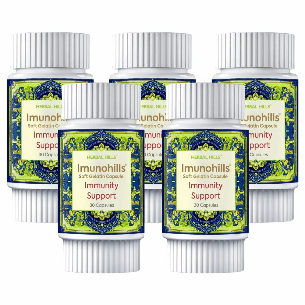 Imunohills Capsules: Ayurvedic Supplement for Immunity Support and Daily Wellness