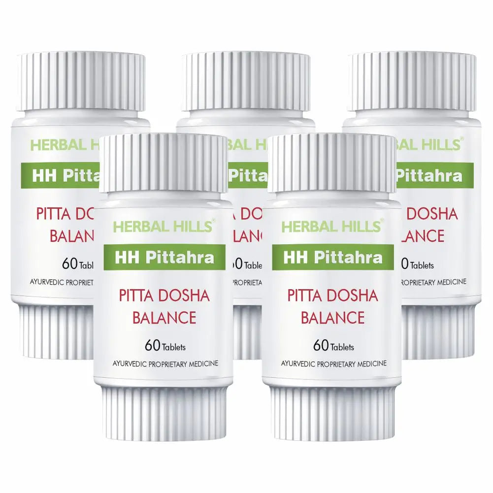 HH Pittahara Tablets: Ayurvedic Supplements Inspired by Pitta Balance