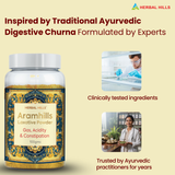 Aramhills Powder, Herbal laxative for constipation, Best natural remedy for Gas, Bloating, and Constipation, Gentle & Effective laxative supplement