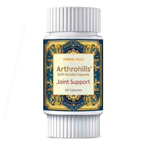 Arthrohills Capsules, Ayurvedic Joint care, Relieves Joint Pain & Muscle Pain, Natural Supplement for Overall Joint Health - 60 & 900 Capsules